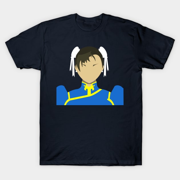 Chun-Li Vector T-Shirt by MagicFlounder